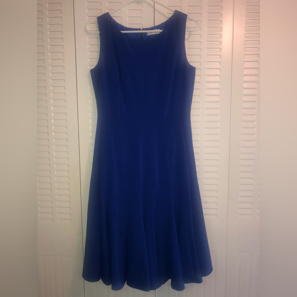 Elegant Royal Blue Dress